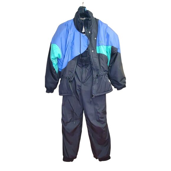 Vintage Sun Ice Ski Suit Sz XXS Winter 1990s Made In Canada Ski Free Validation - Picture 1 of 13